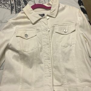 White Jean Jacket